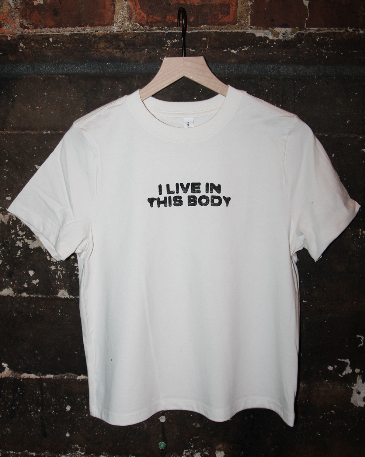 I Live In This Body Vintage Tee