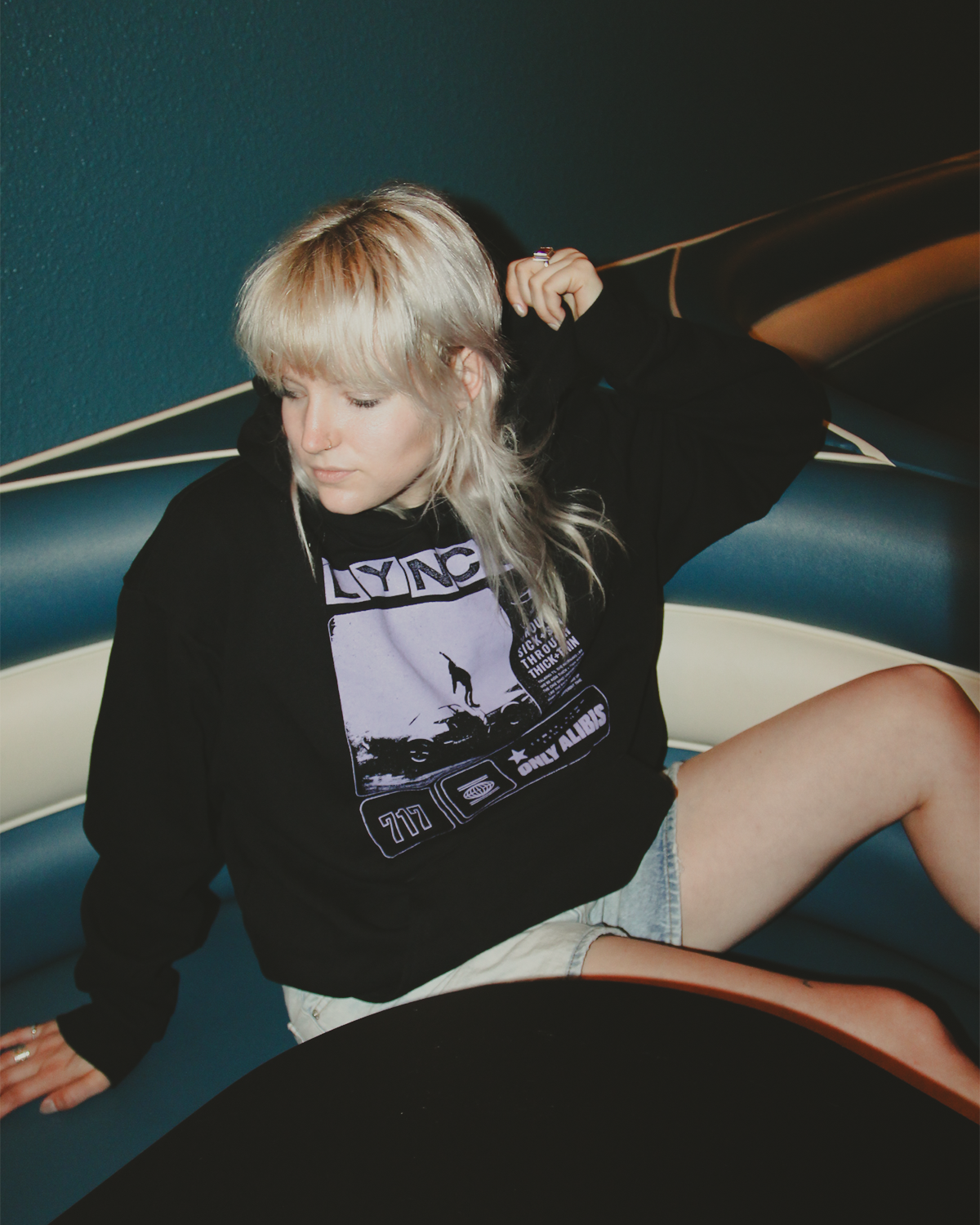 Lyncs Sick + Sin Black Hoodie